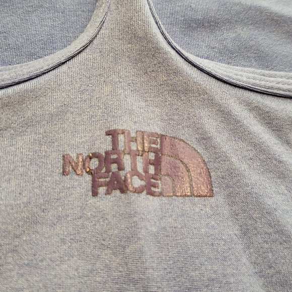 The North Face Tank Top Shirt Blue Women's Small S Athletic Gym Workout Comfy - Picture 3 of 10